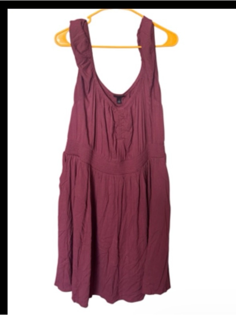 torrid Sleeveless Scoop Dress in Plum